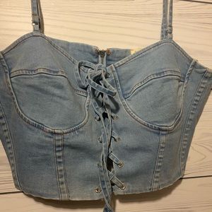 Vici dolls denim top
